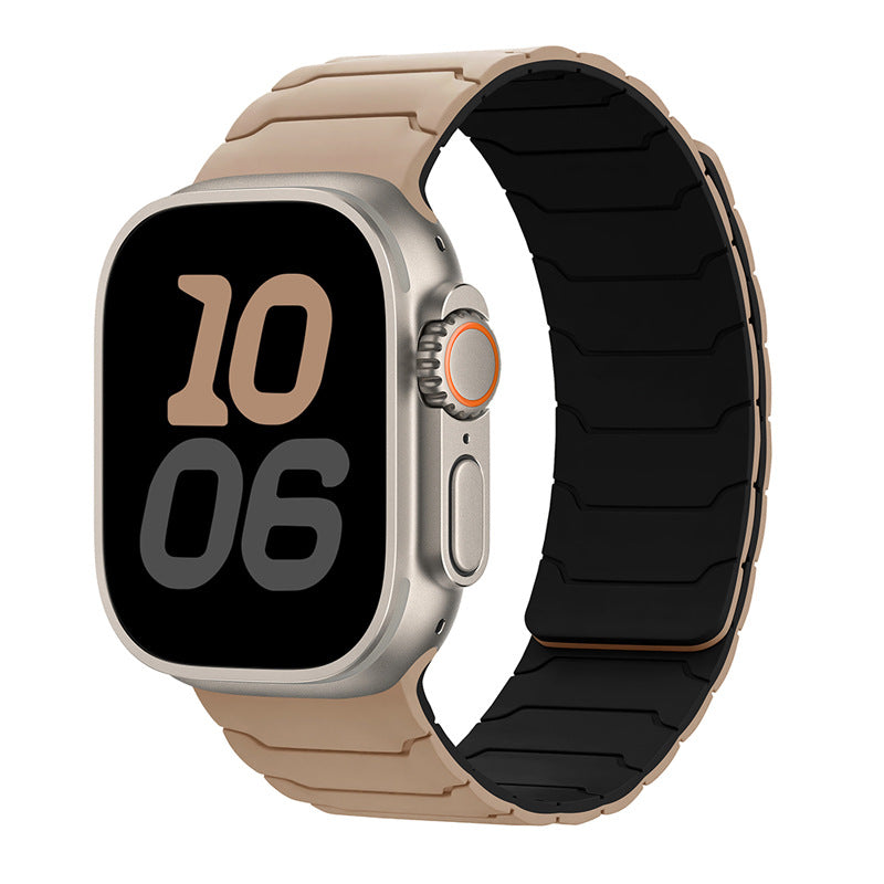 רצועת שעון מגנטית סיליקון של Armor Warrior עבור Apple Watch