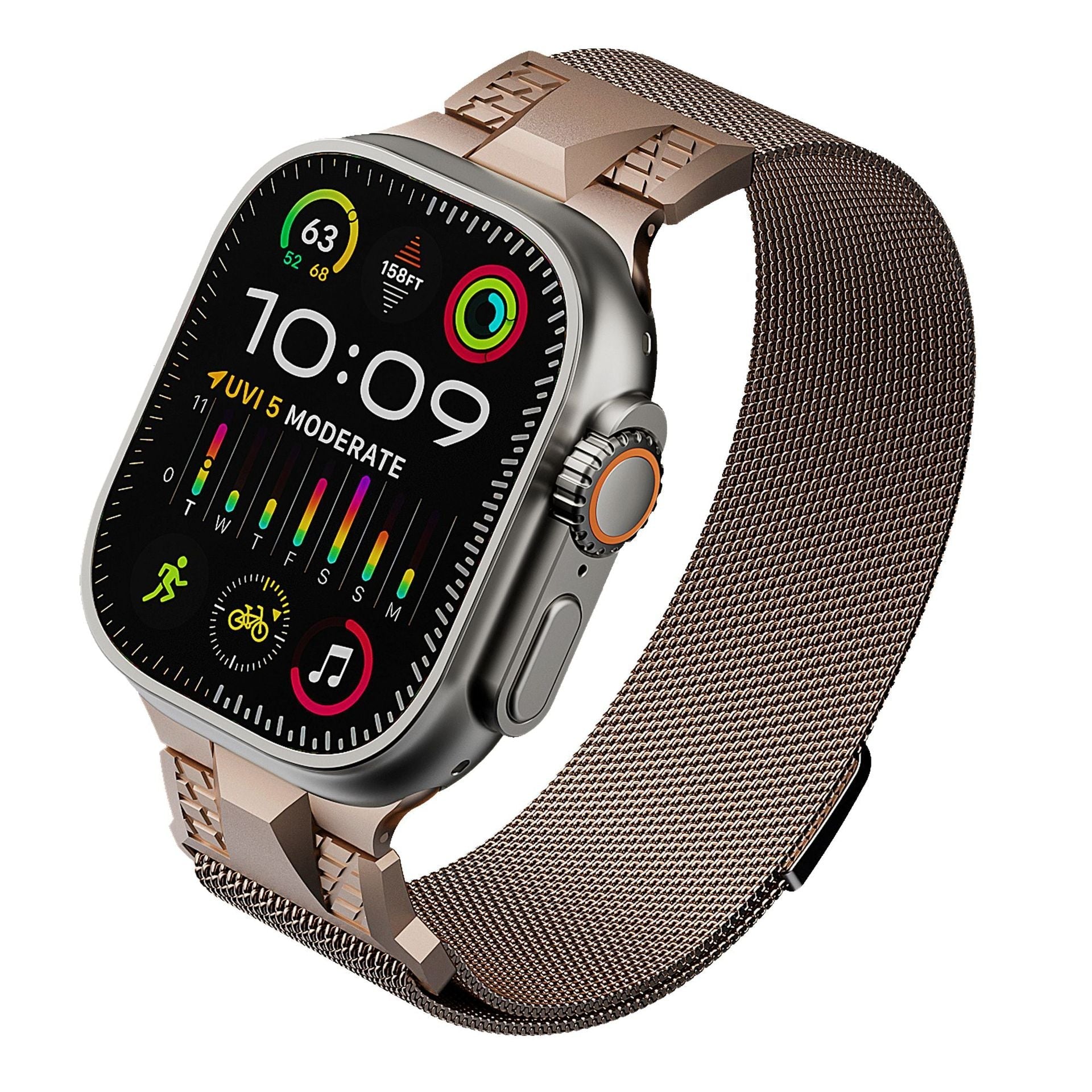 Mecha Milanese Loop Magnetband für Apple Watch