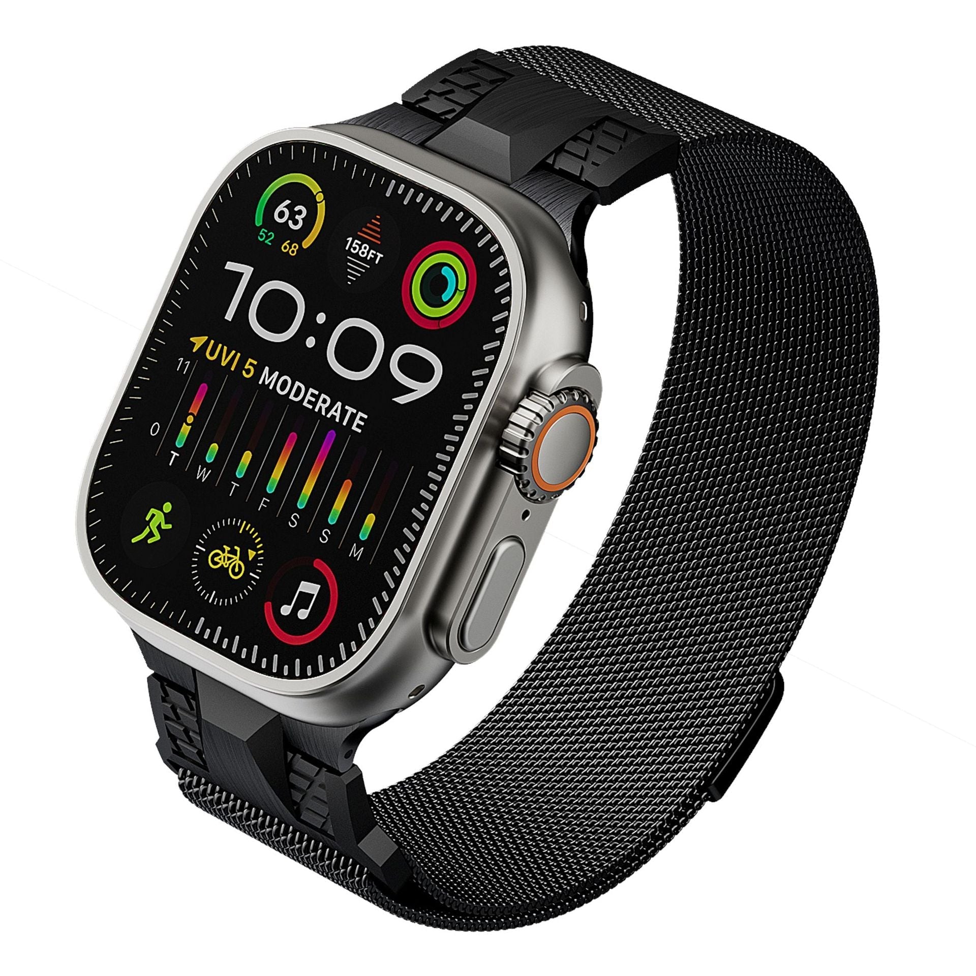 Mecha Milanese Loop Magnetband für Apple Watch