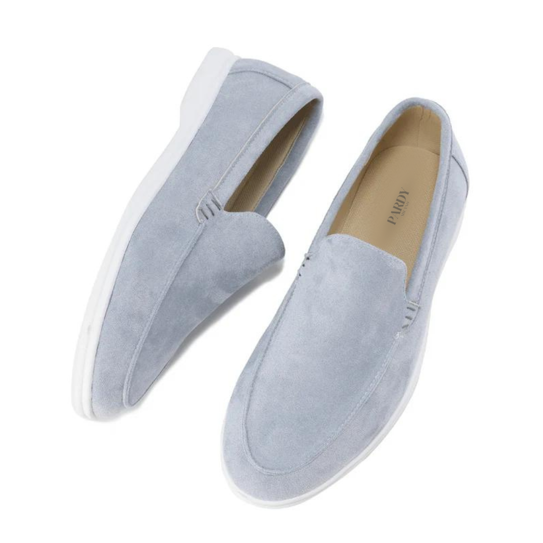 Tomys™ - Loafers i semsket skinn