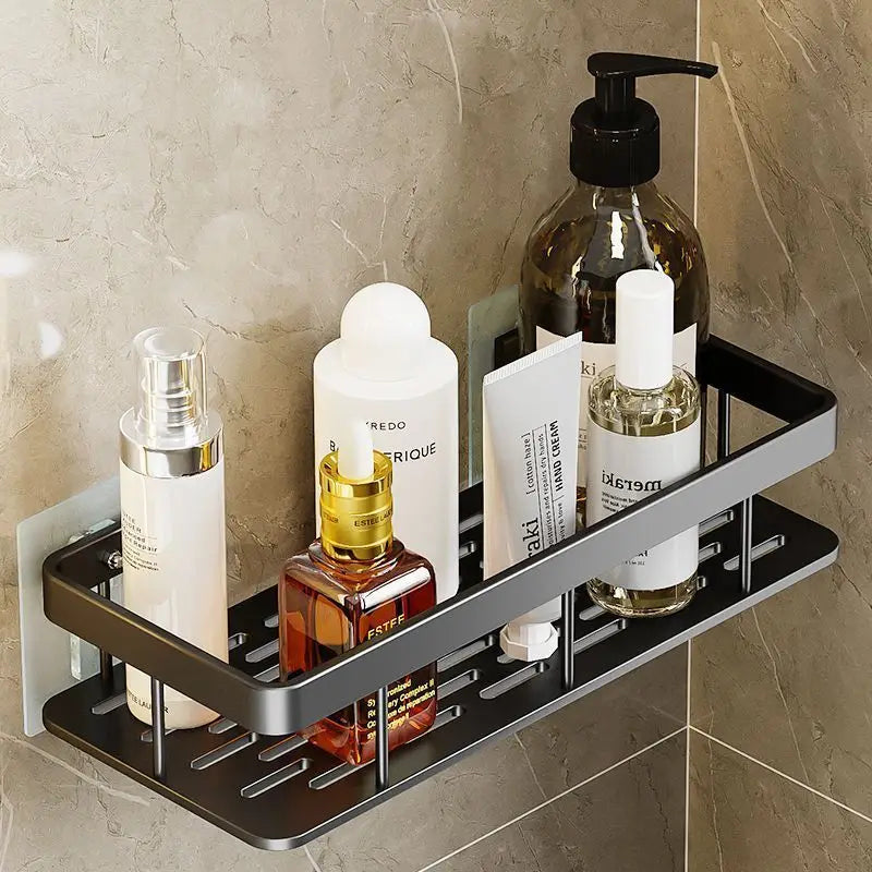 Punch-Free Bathroom & Kitchen Organizer