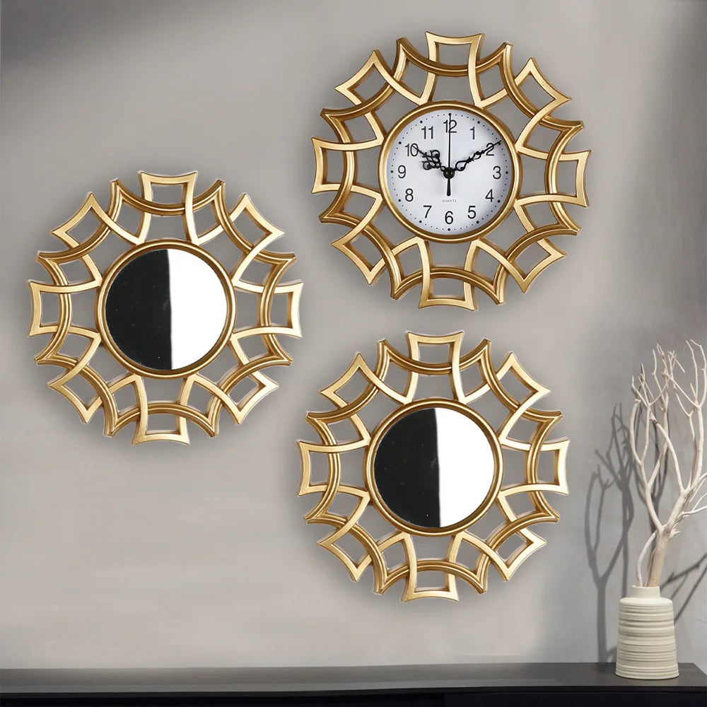 LuxuryTime – Elegante reloj de pared vintage