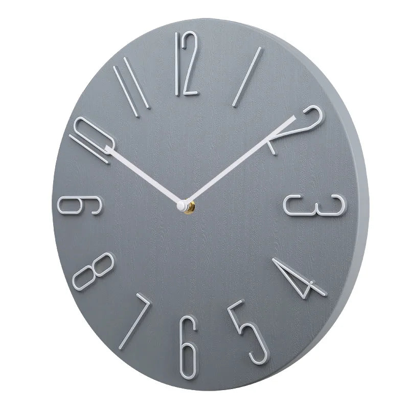 SleekTick – Horloge murale contemporaine ultra silencieuse