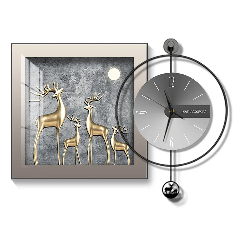 LuxClock – Moderne und kreative Wanduhr