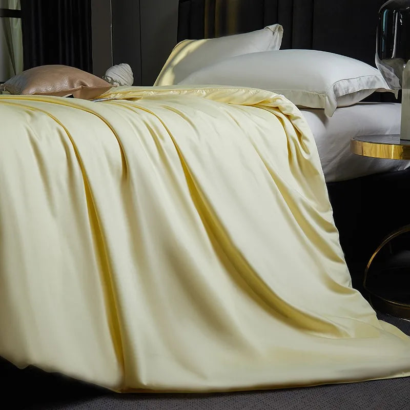 Tenno Yellow Silk Filling Comforter