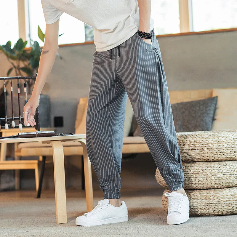 Tokyo Bay Fusion™ Cotton Linen Trousers