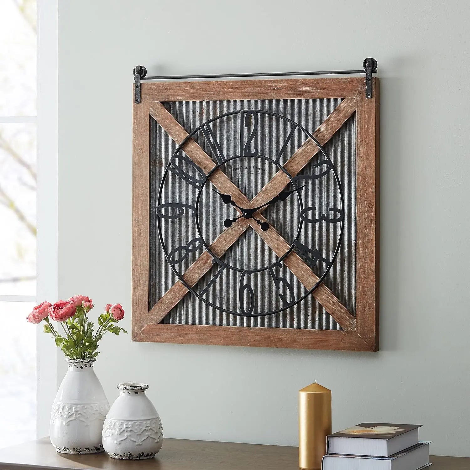 RusticClock - Decoratieve klok voor thuis