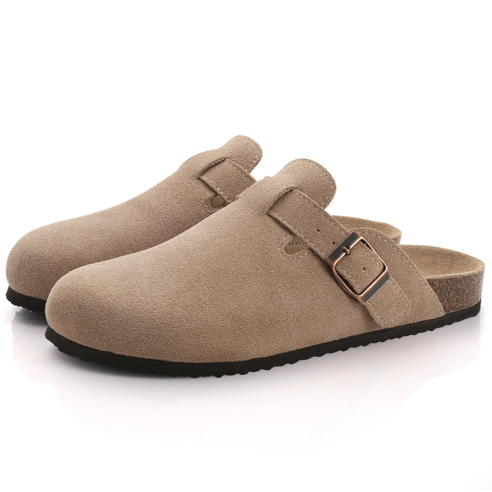 Luxevo - Moderne stylische Wildleder-Slipper