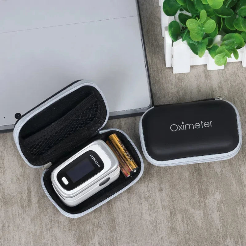 Justlang Oximeter Storage Box – Compact & Protective Travel Case