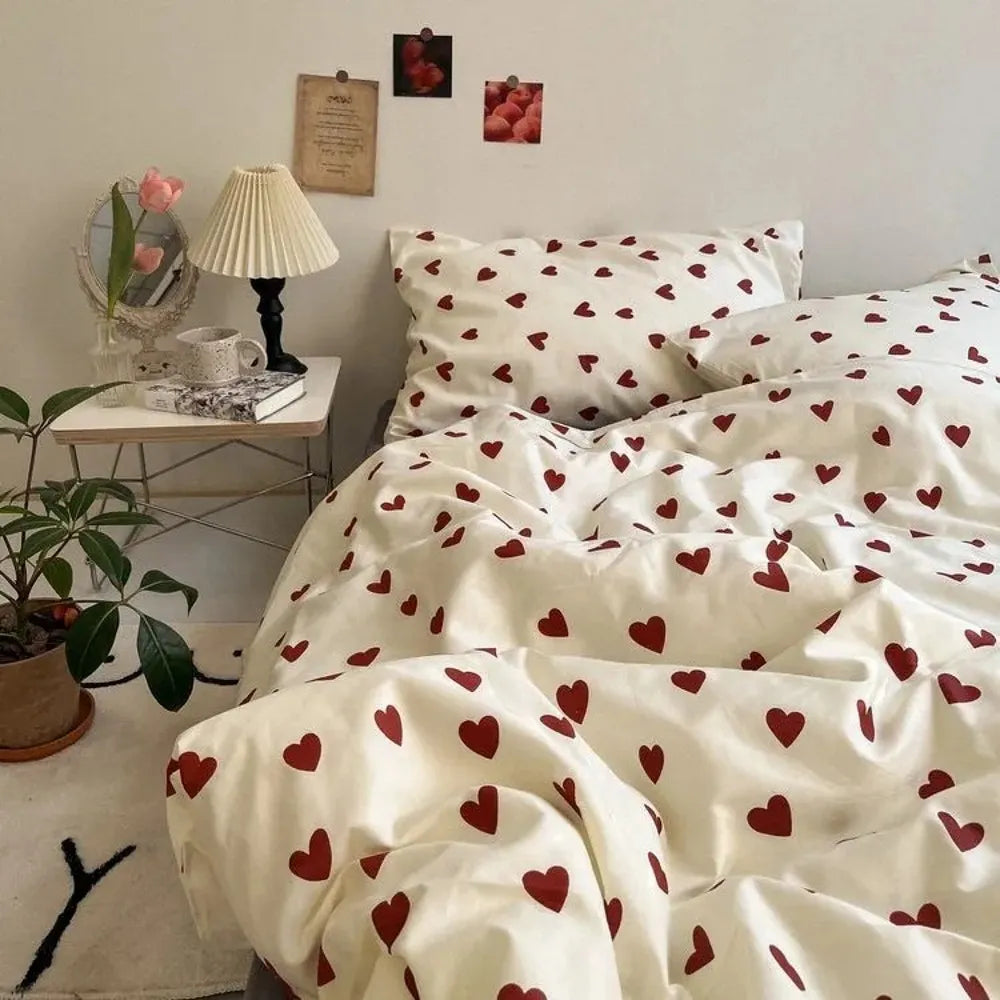 Korean Fashion Bedding Set