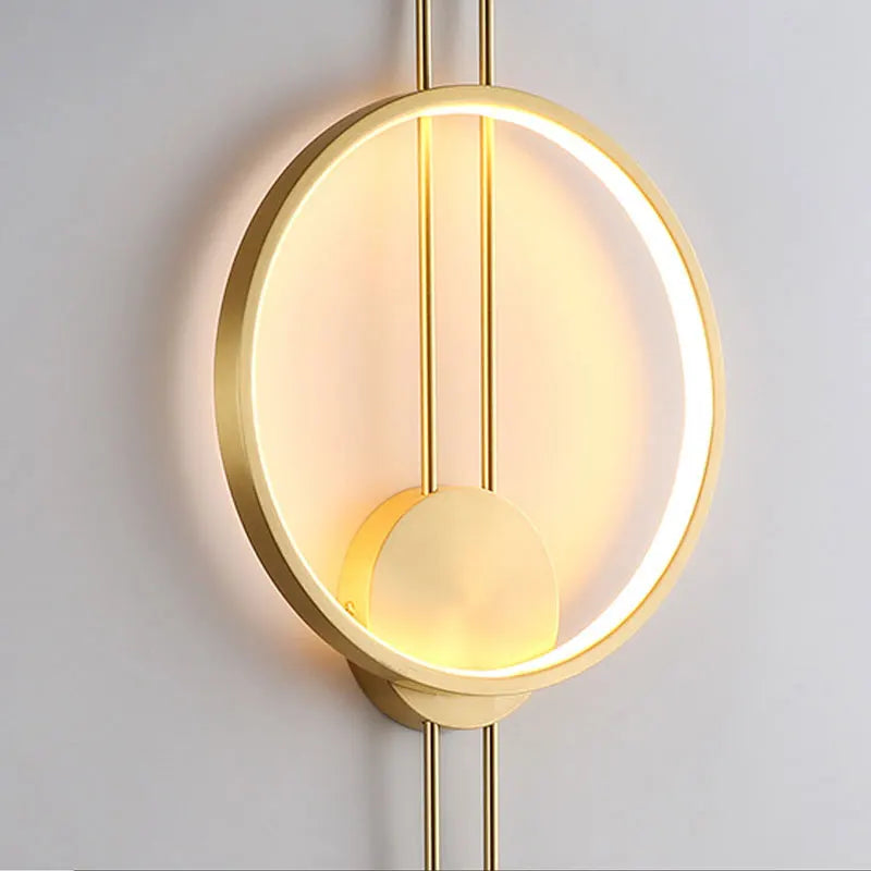 Postmoderne wandlamp - Scandinavische minimalistische decoratie