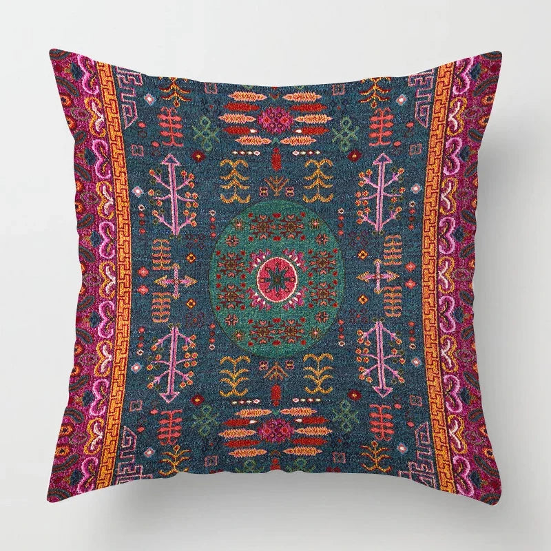 SaharaStyle - Housse de coussin à motif marocain pour bureau et salon