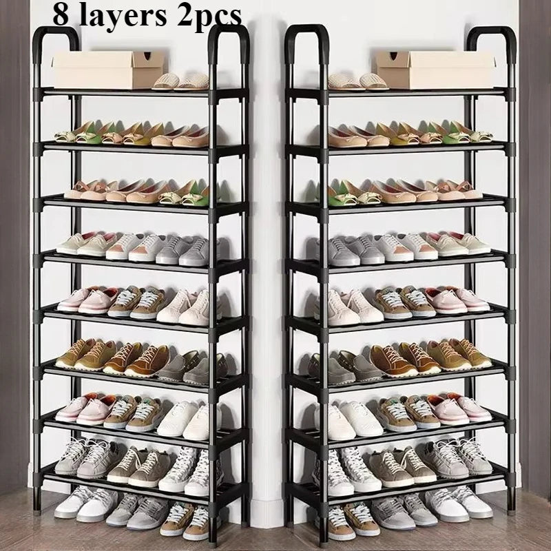 Sara 5-Tier Metal Shoe Rack – Space-Saving, Sturdy & Stylish Organizer