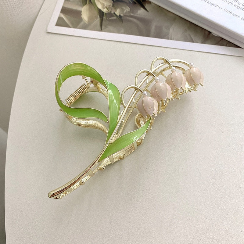 Lily Of The Valley Hair Clip