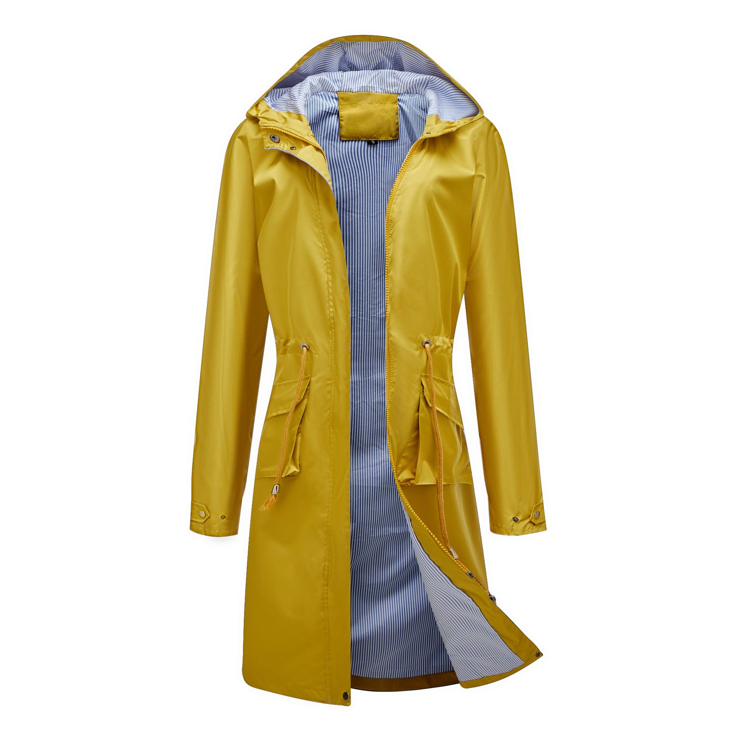 Lisa: Waterdichte trenchcoat/jas met capuchon - herfstwindjack voor dames