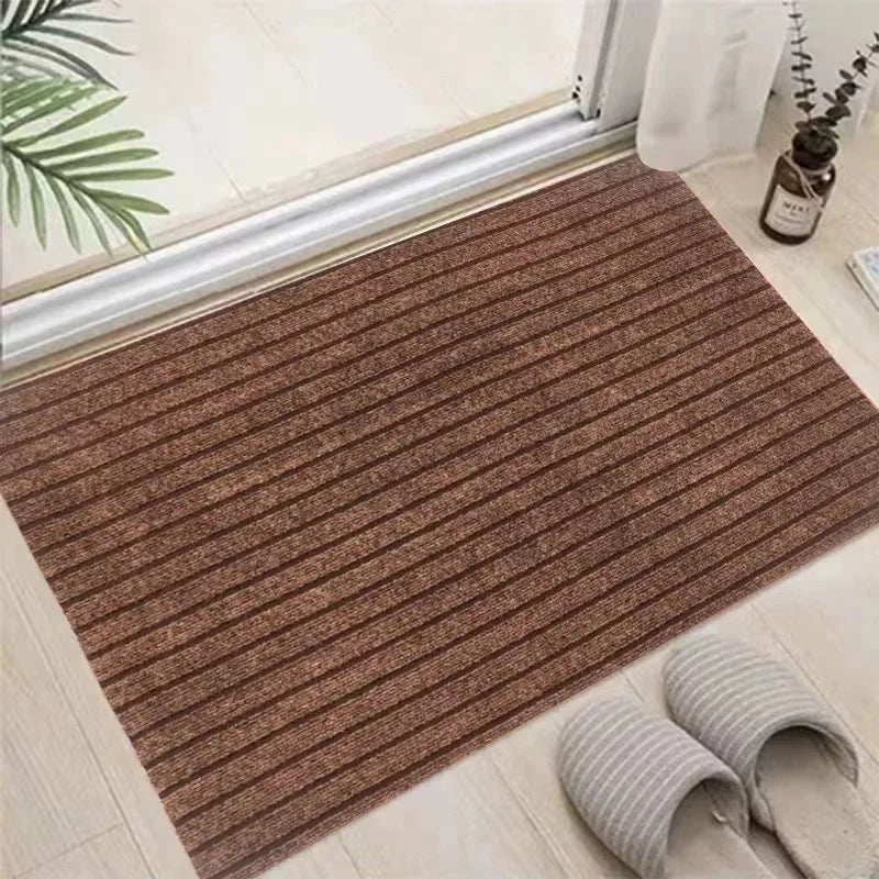 Winnie Striped Non-Slip Kitchen & Door Mat – Strong Grip, Easy Clean