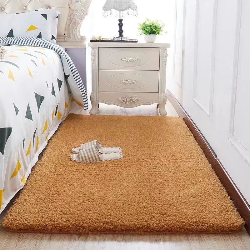 Winnie Soft Imitation Wool Rug – Cozy Bedroom & Living Room Carpet