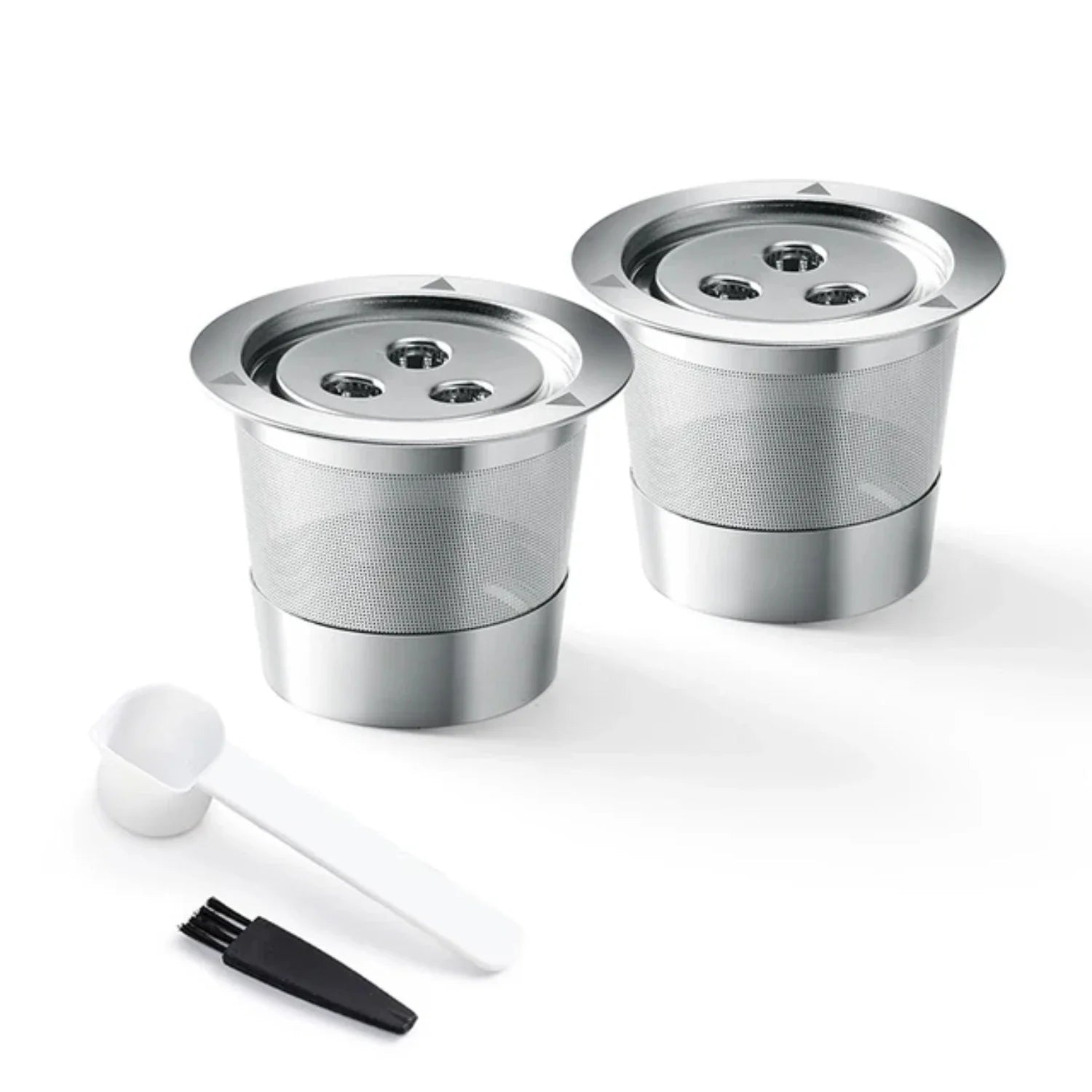 Reusable Stainless Steel K-Cup Coffee Pod Filters for Dual Brew Pro Machines