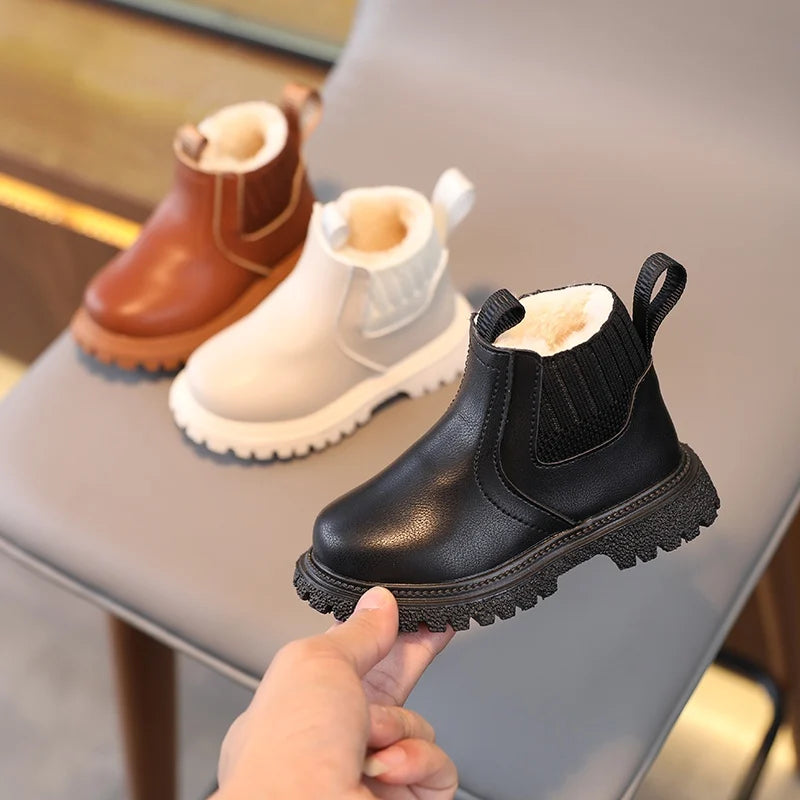 Bottes pour enfants automne-hiver – Super chaudes et élégantes pour garçons et filles.