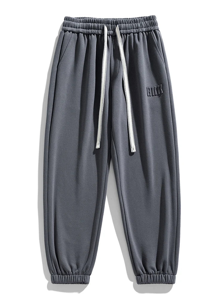 Calças de Moletão Oversized para Homem Axel | Calças Harem Largas Hip Hop