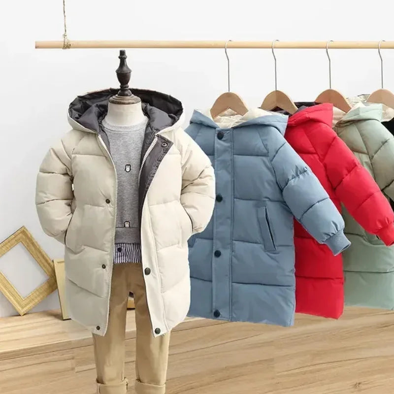 Piumino per bambini Toby's Cozy - Parka invernale imbottito in cotone per ragazzi e ragazze