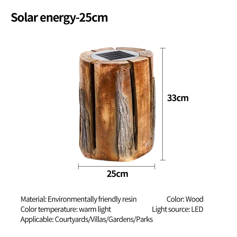 Vrimlo Outdoor Holzscheit Licht