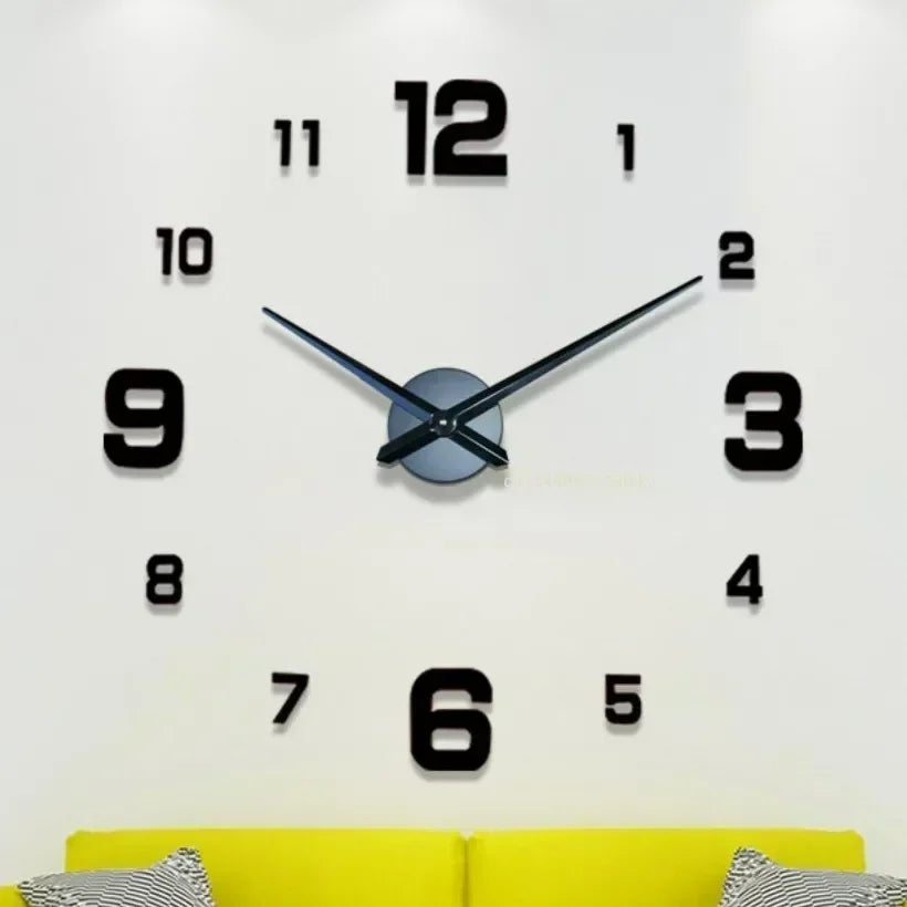 GlamClock – Reloj con espejo para un salón elegante