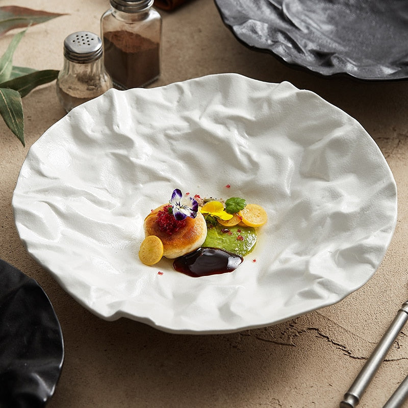 Artisan Fusion Ceramic Plate