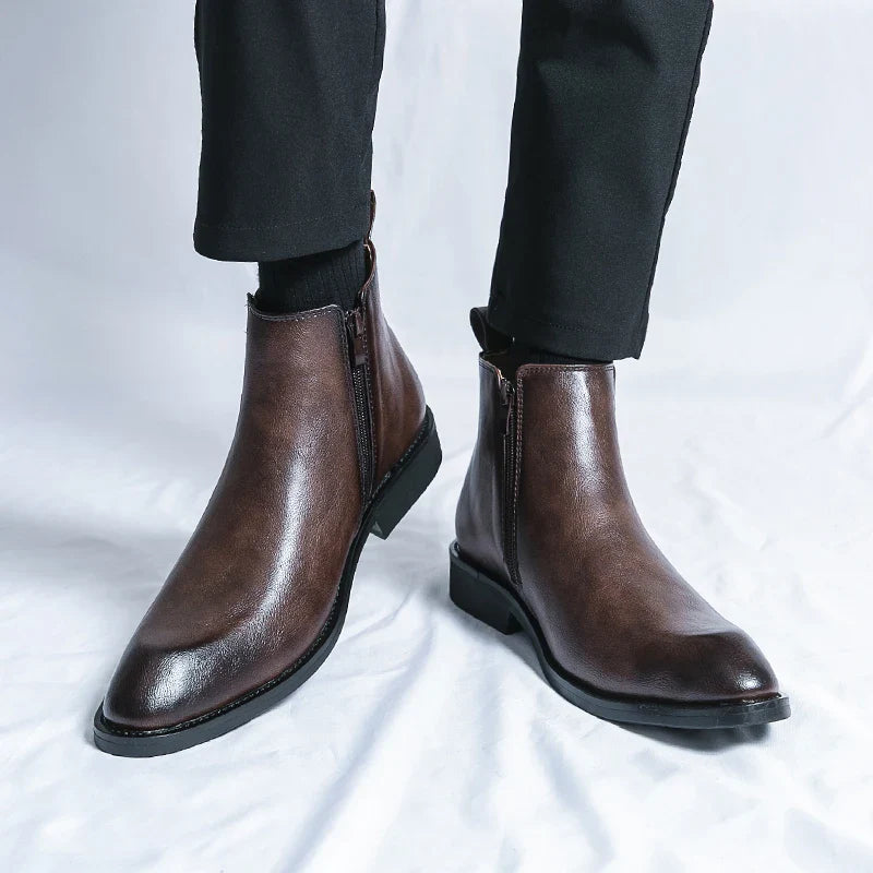 Botas de cuero para hombre ApexStyle