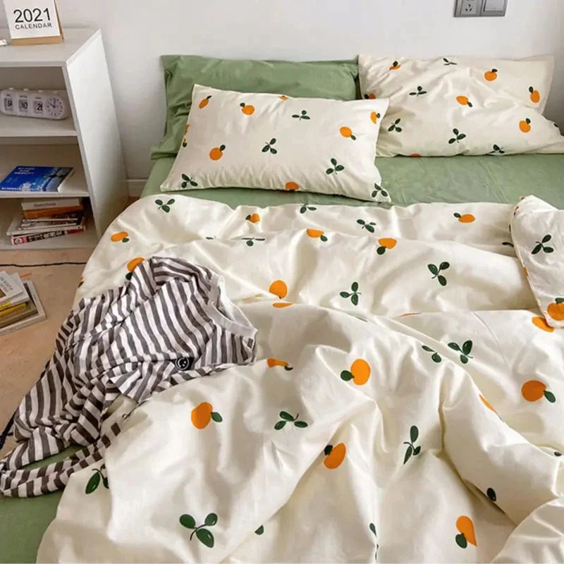 Set di biancheria da letto alla moda coreana