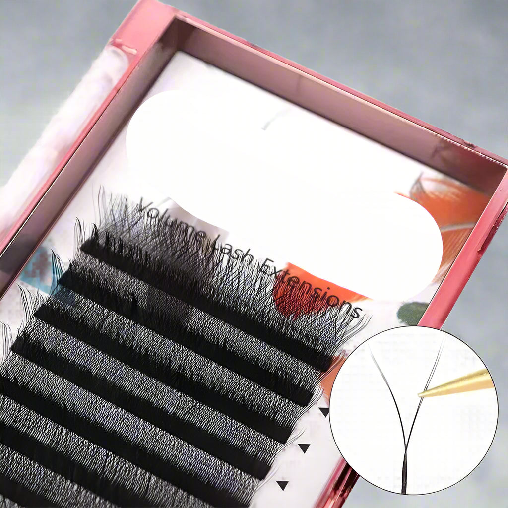 Maria YY Volume Eyelash Extensions – M/L Curl Russian Lash Bundles for Flawless Glam