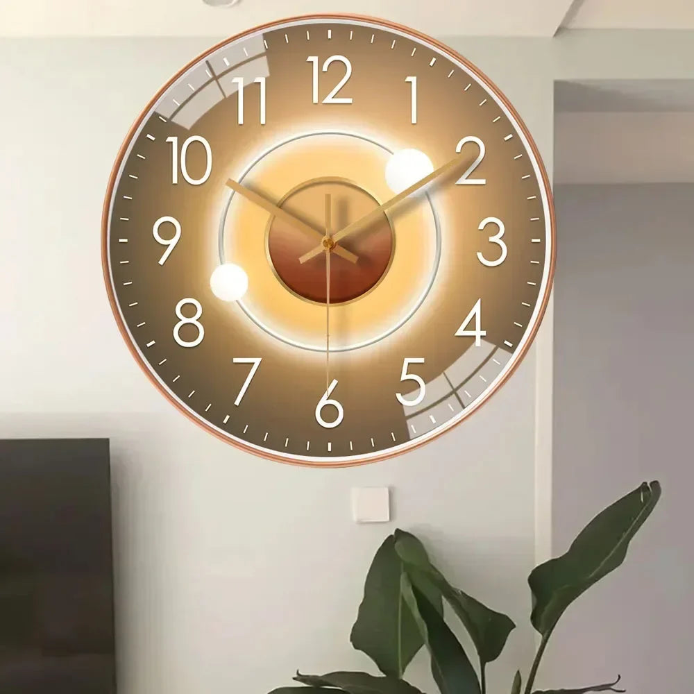 SilentTime – Orologio da parete digitale in stile classico