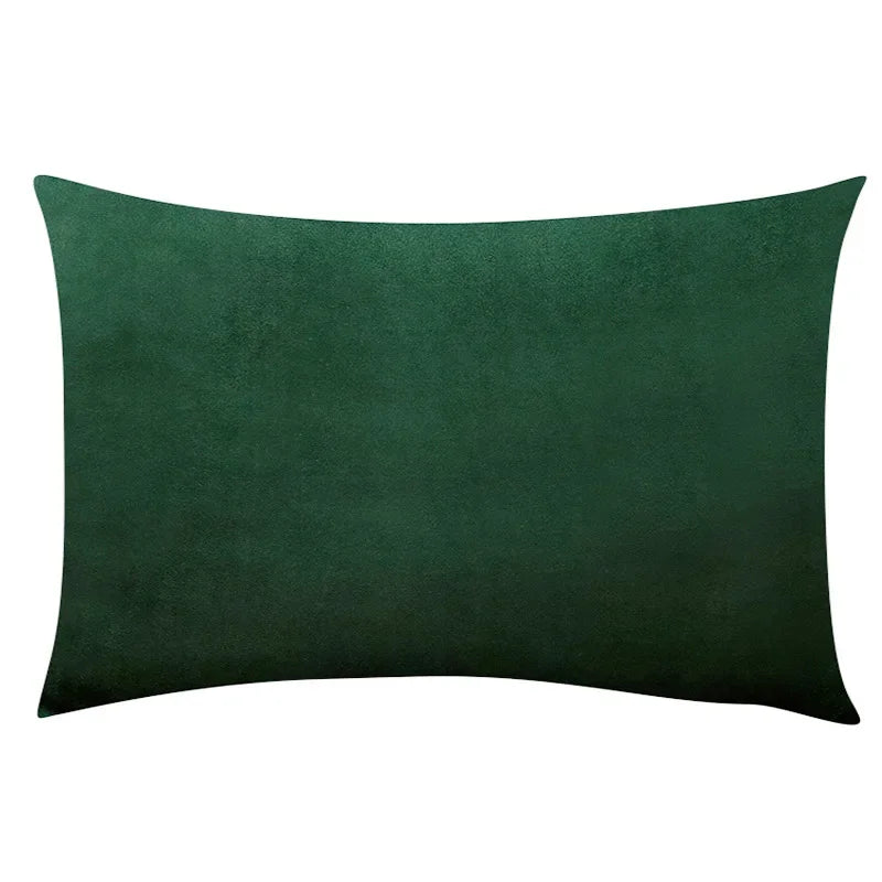 CozyPlaid - Housse de coussin en velours pour canapé et salon