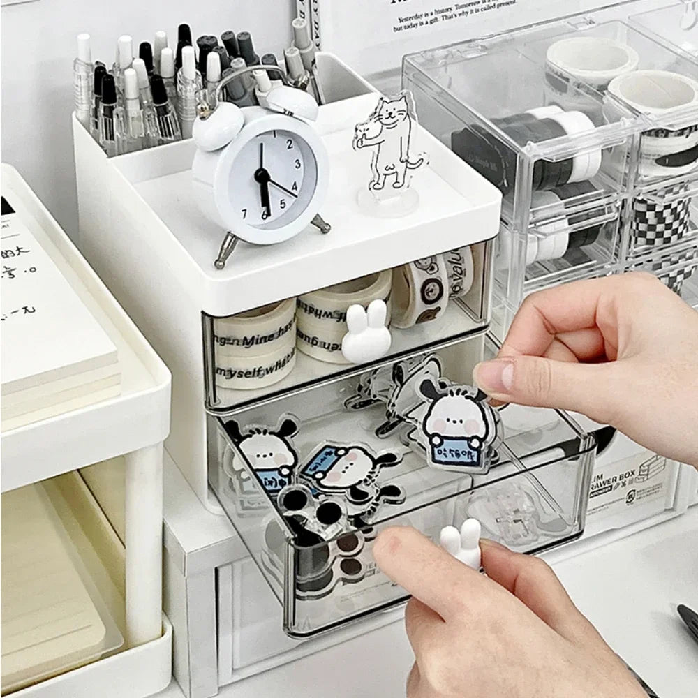 Minimalistische Bunny Bureau Organizer