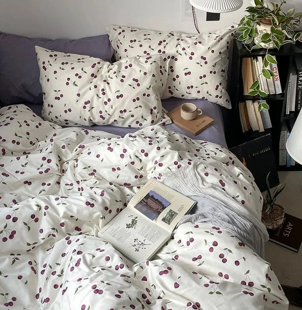 Set di biancheria da letto alla moda coreana