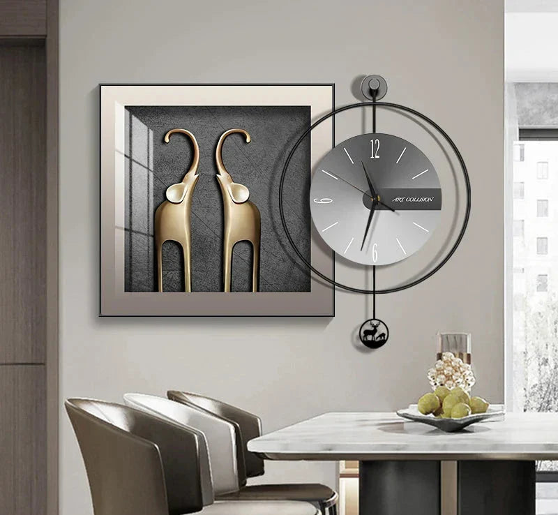 LuxClock – Horloge murale moderne et créative