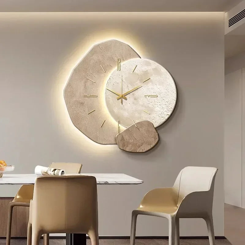 SereneClock – Reloj de pared tranquilo y estético