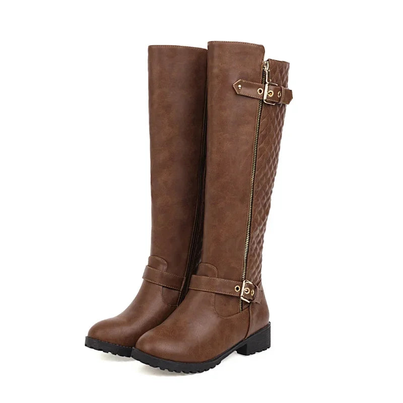 Iselin | Moderne kniehohe Stiefel