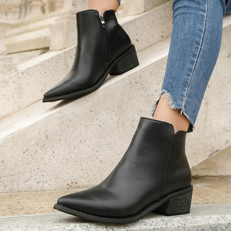 Bottines minimalistes intemporelles Belezaa