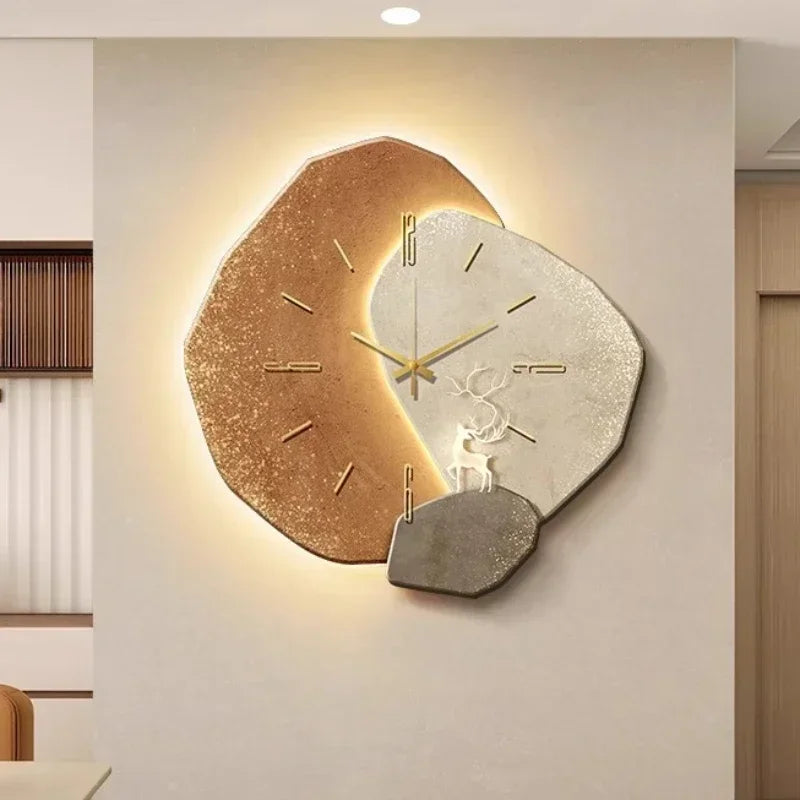 SereneClock – Horloge murale calme et esthétique