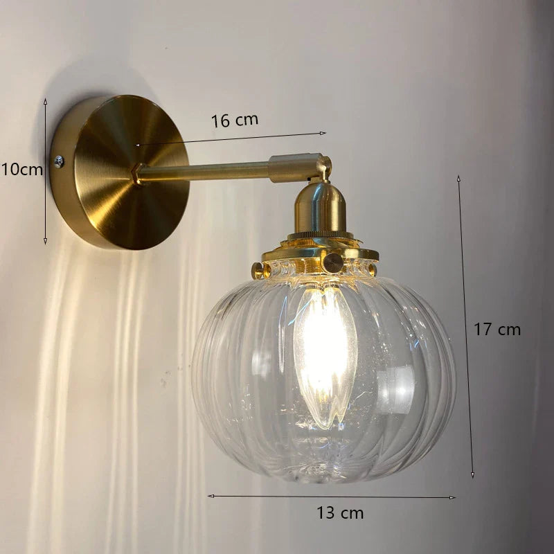 Orla Glass Wall Lamp