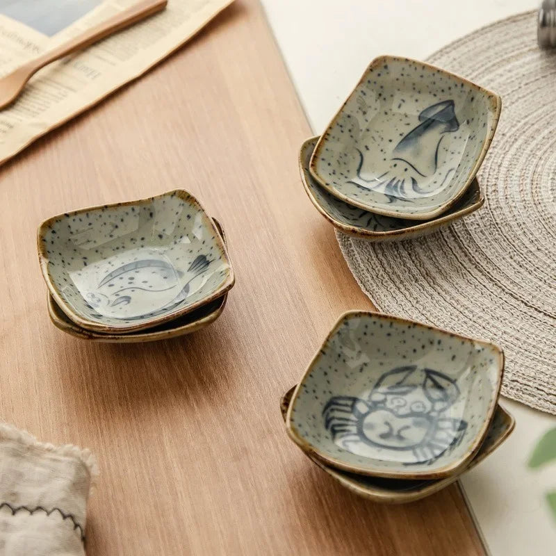 Seaside Ceramic Plates