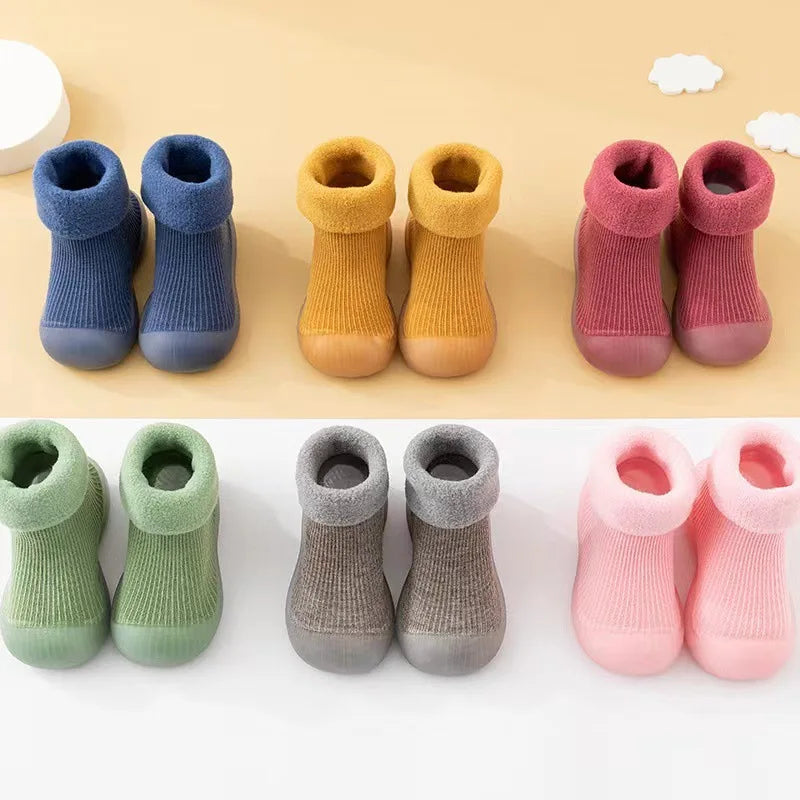 Andi's Cozy First Walkers - Infant Winter Slip-On Shoes for Toddlers (0-4Y)