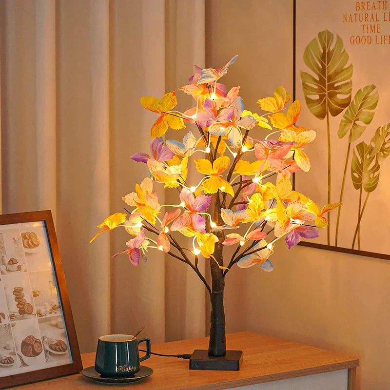 GlowBonsai - LED Tree keinotekoinen lamppu makuuhuoneeseen ja juhlaan