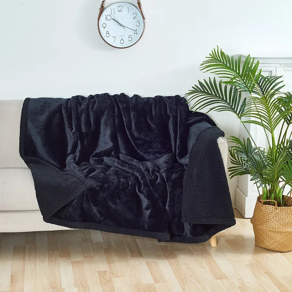 SnuggleSoft - Coperta Shaggy di lusso e impermeabile per il relax