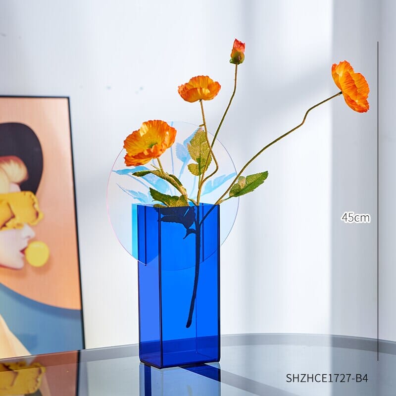  vase אקרילי אמנותי