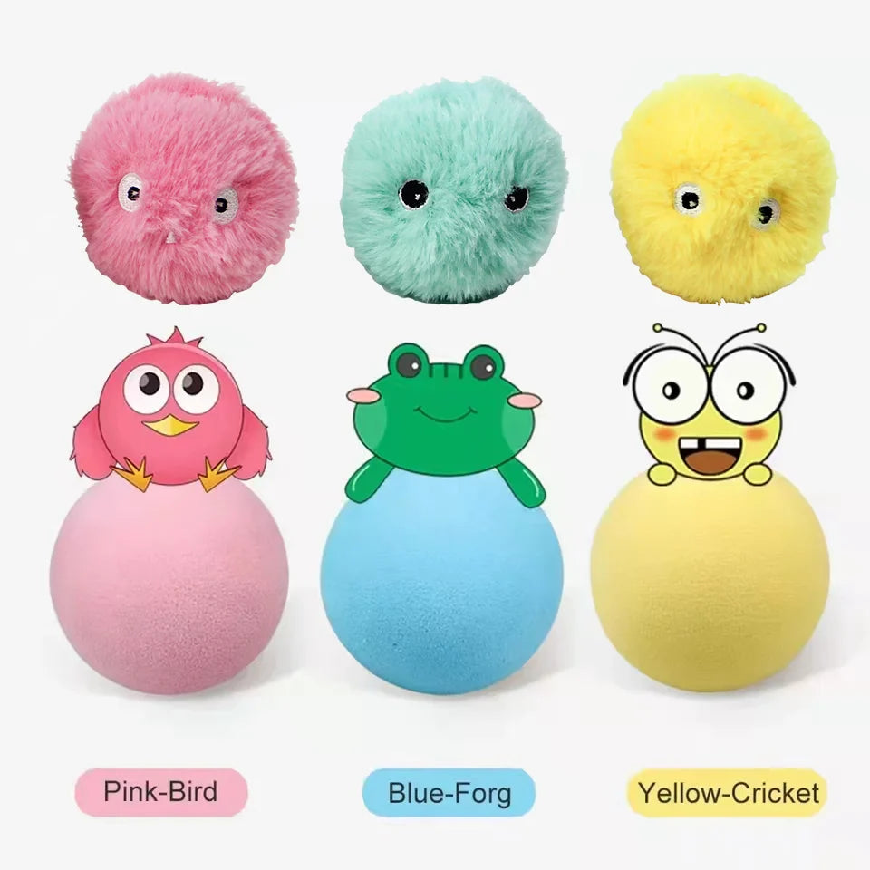 KittyBall™ | Balle en peluche interactive intelligente