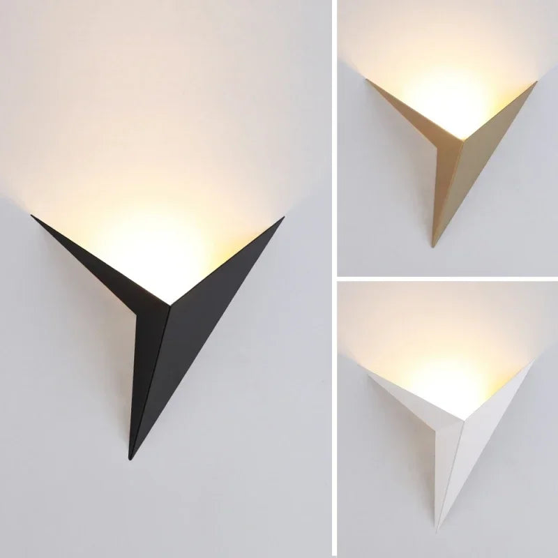 Modern Creative Triangle Wall Light