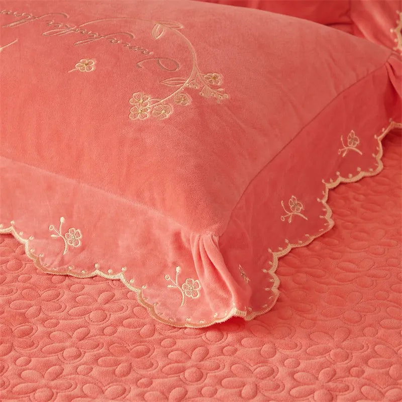 Vrouwelijke charme bedset