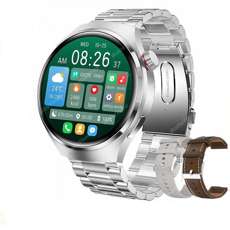 Smartwatch Ares Pro 2024: NFC, monitoraggio della salute, GPS e chiamate Bluetooth